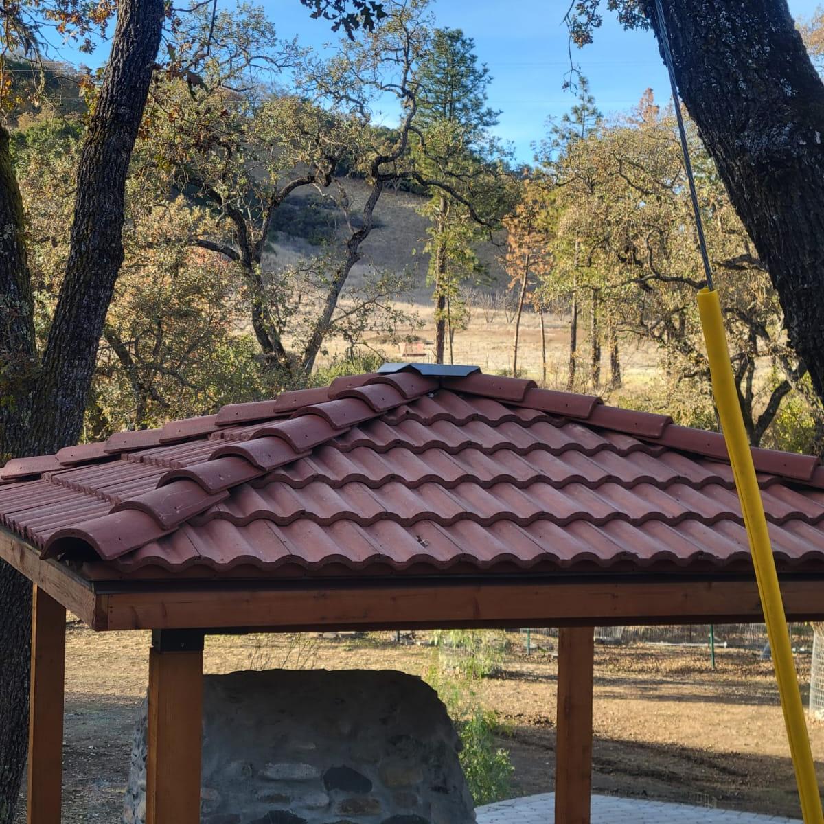 Clay Tile Canopy
